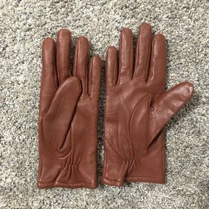 Merona (target) faux leather studded gloves